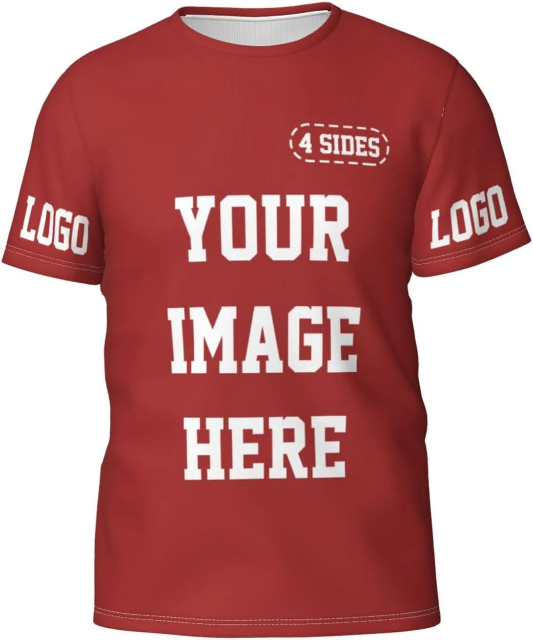 Custom Tshirts for Men Women Design Your Own Personalized T Shirt Customized T-Shirts Shirts Tee Add Text Photo Logo
