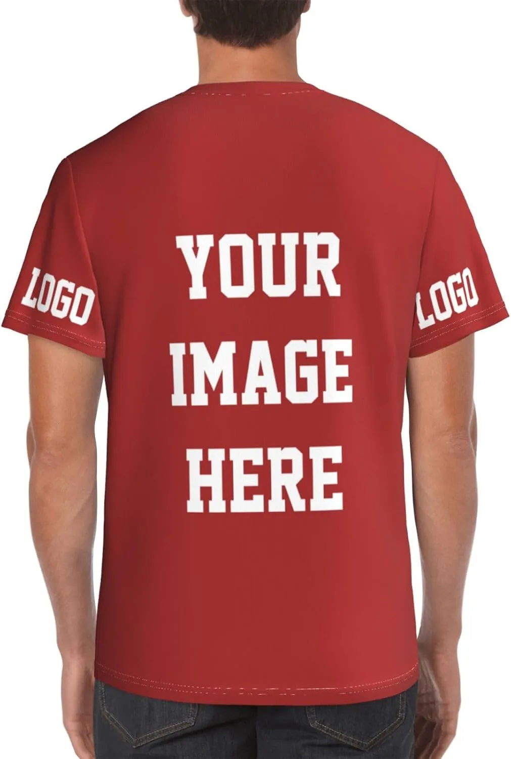 Custom Tshirts for Men Women Design Your Own Personalized T Shirt Customized T-Shirts Shirts Tee Add Text Photo Logo