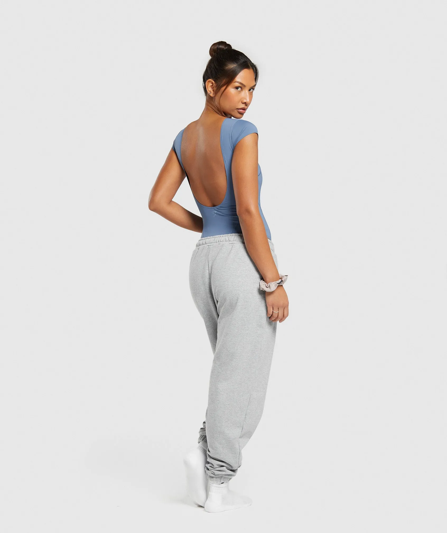 Gymshark Elevate Bodysuit - Faded Blue