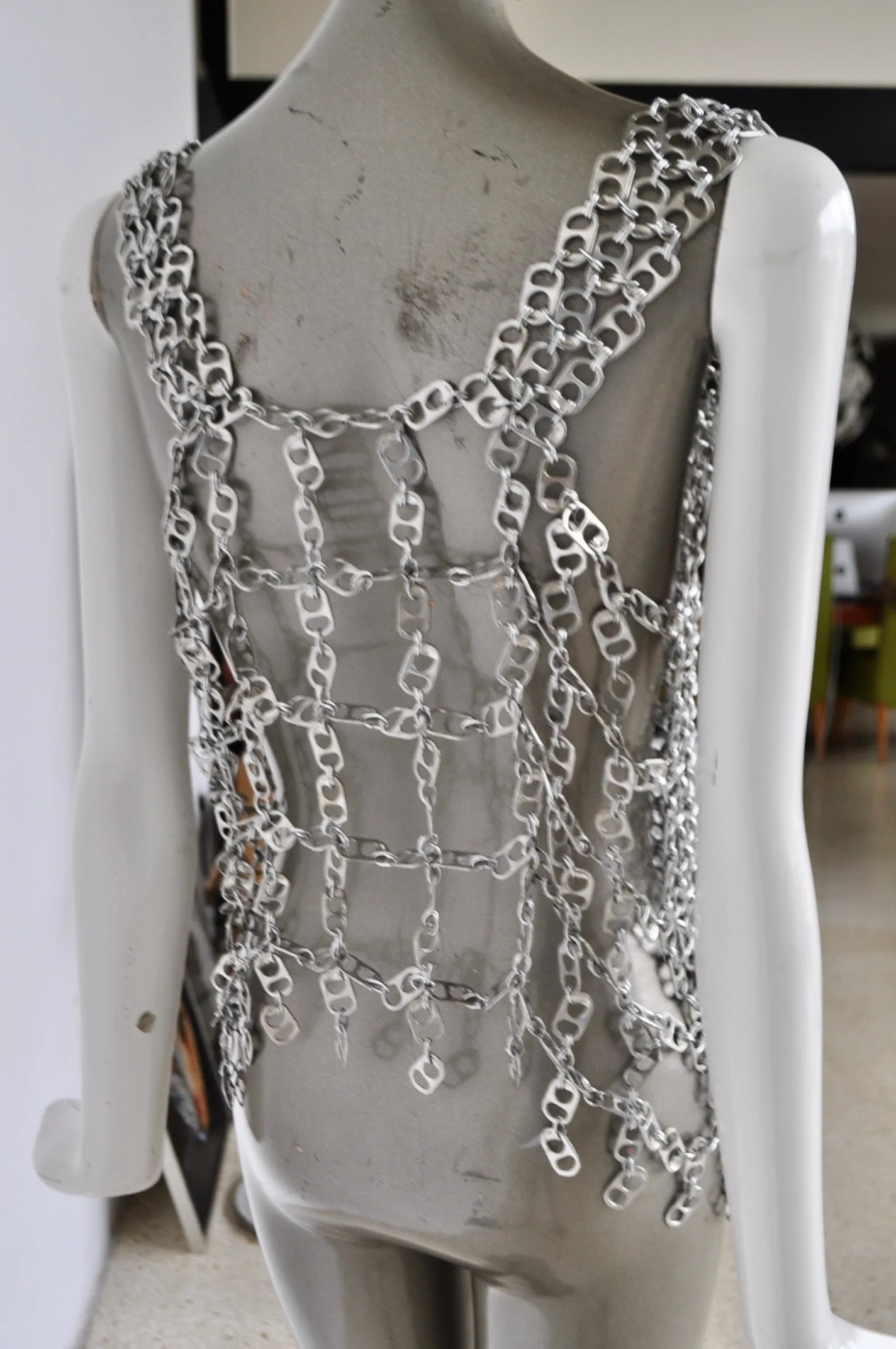 Metal mesh top from the 70s