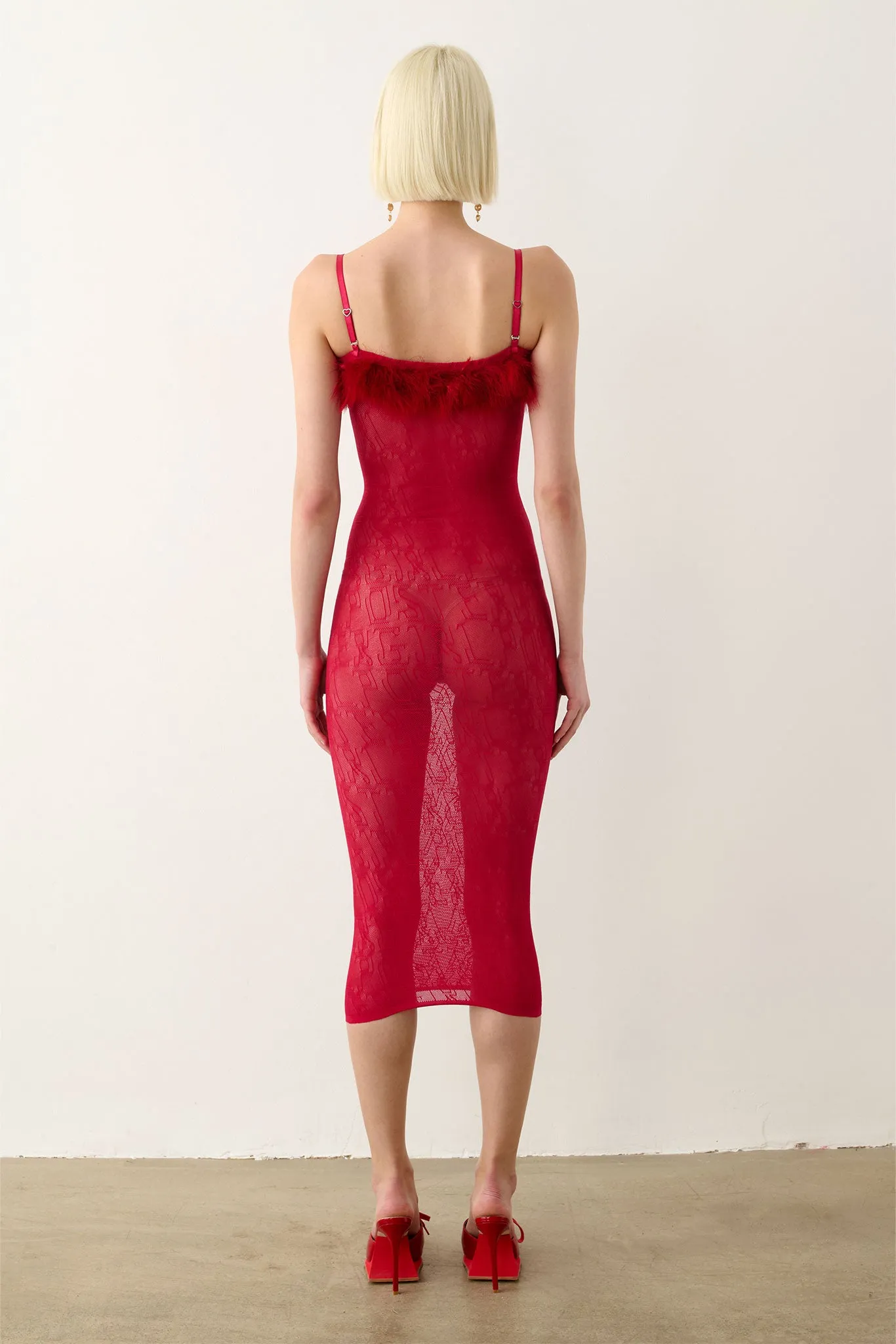 Vanderbeck Dress Red