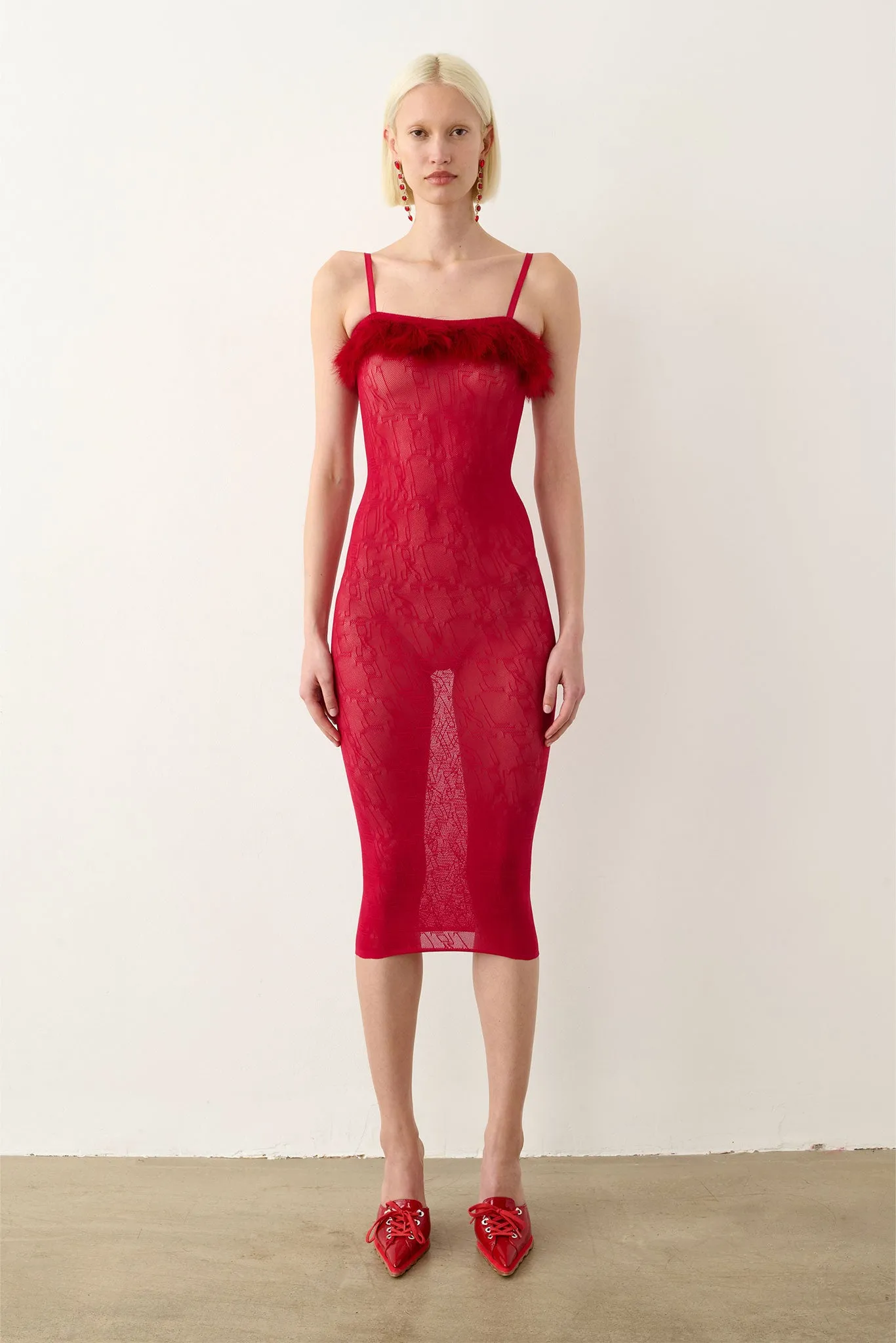 Vanderbeck Dress Red