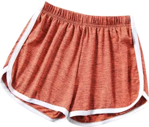 Women's Casual Sweat Shorts Workout Fitness Lounge Shorts Athletic Running High Waisted Short Yoga Pants with Pockets